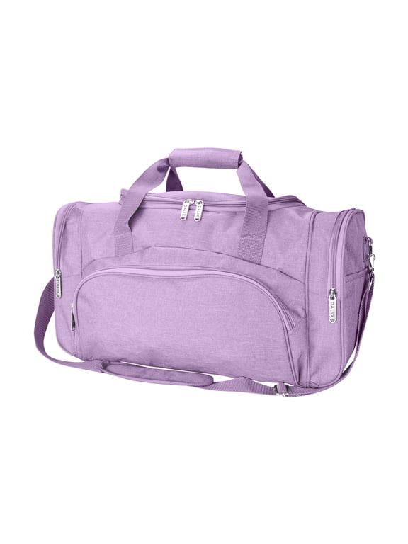 Signature Travel or Gym Duffle Bag in Purple