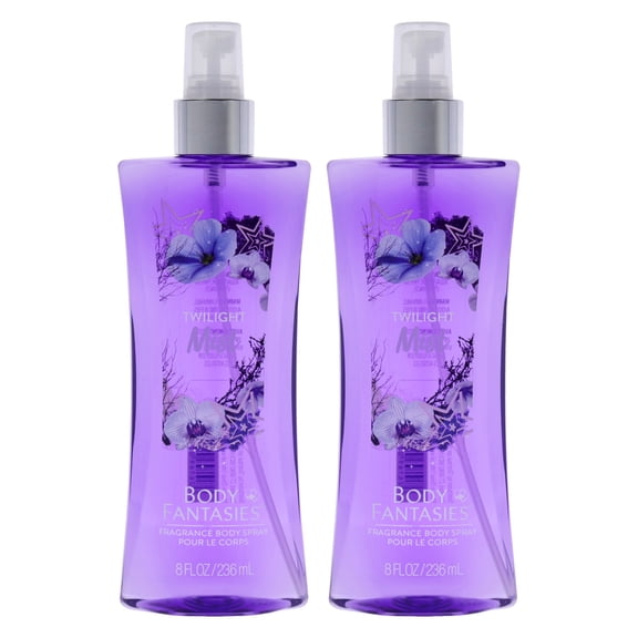 Signature Twilight Mist Fragrance Body Spray by Body Fantasies for Women - 8 oz Body Spray - Pack of 2