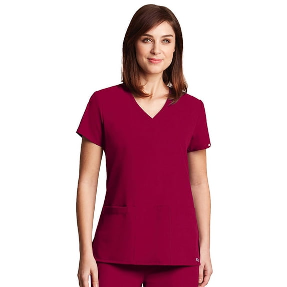 Signature by Grey's Anatomy™ Women's V-Neck Solid Scrub Top
