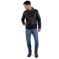 thumbnail image 1 of Signature by Lee Men's Faux leather trucker jacket, 1 of 1
