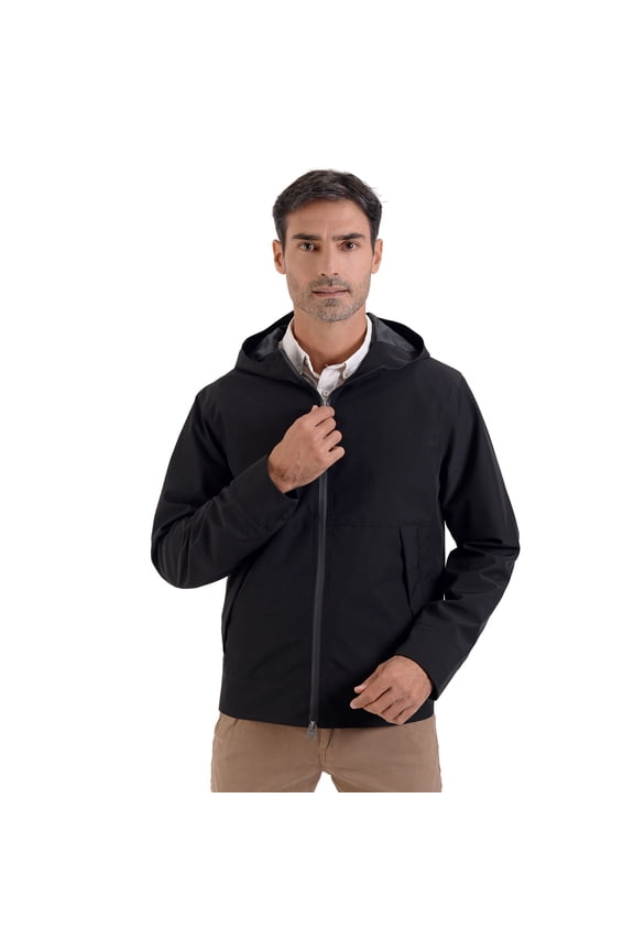 Signature by Lee. Men's woven hoodie.