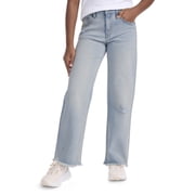 Levi Strauss Signature Little and Big Girls Wide Leg Jeans, Sizes 5-18