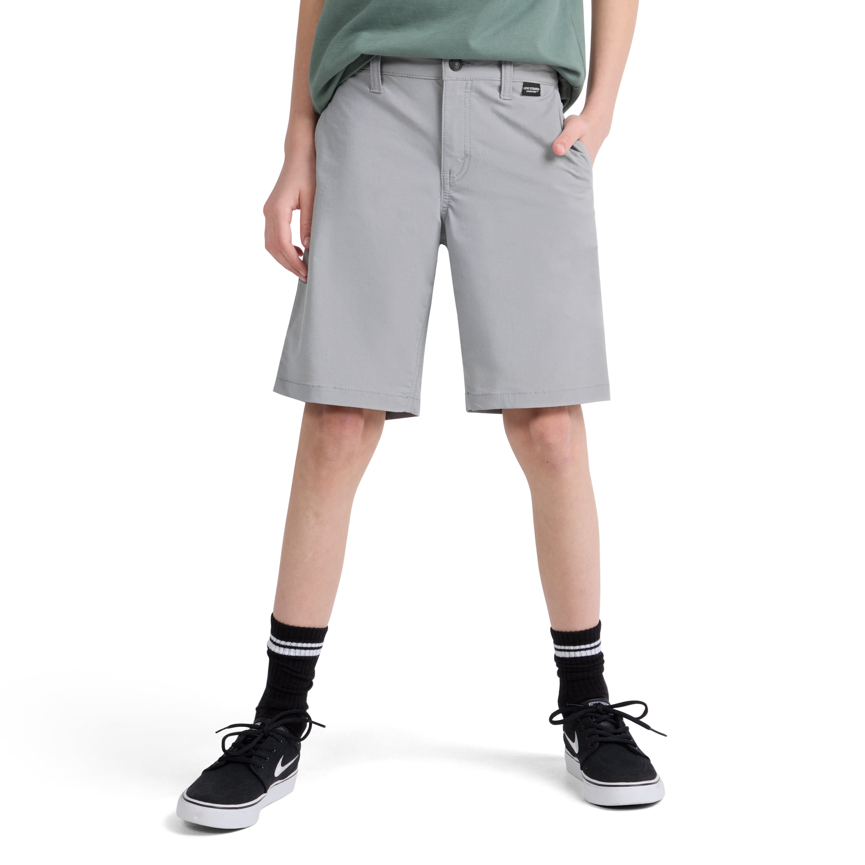 Boys Chino Walking Shorts, Sizes 4-18