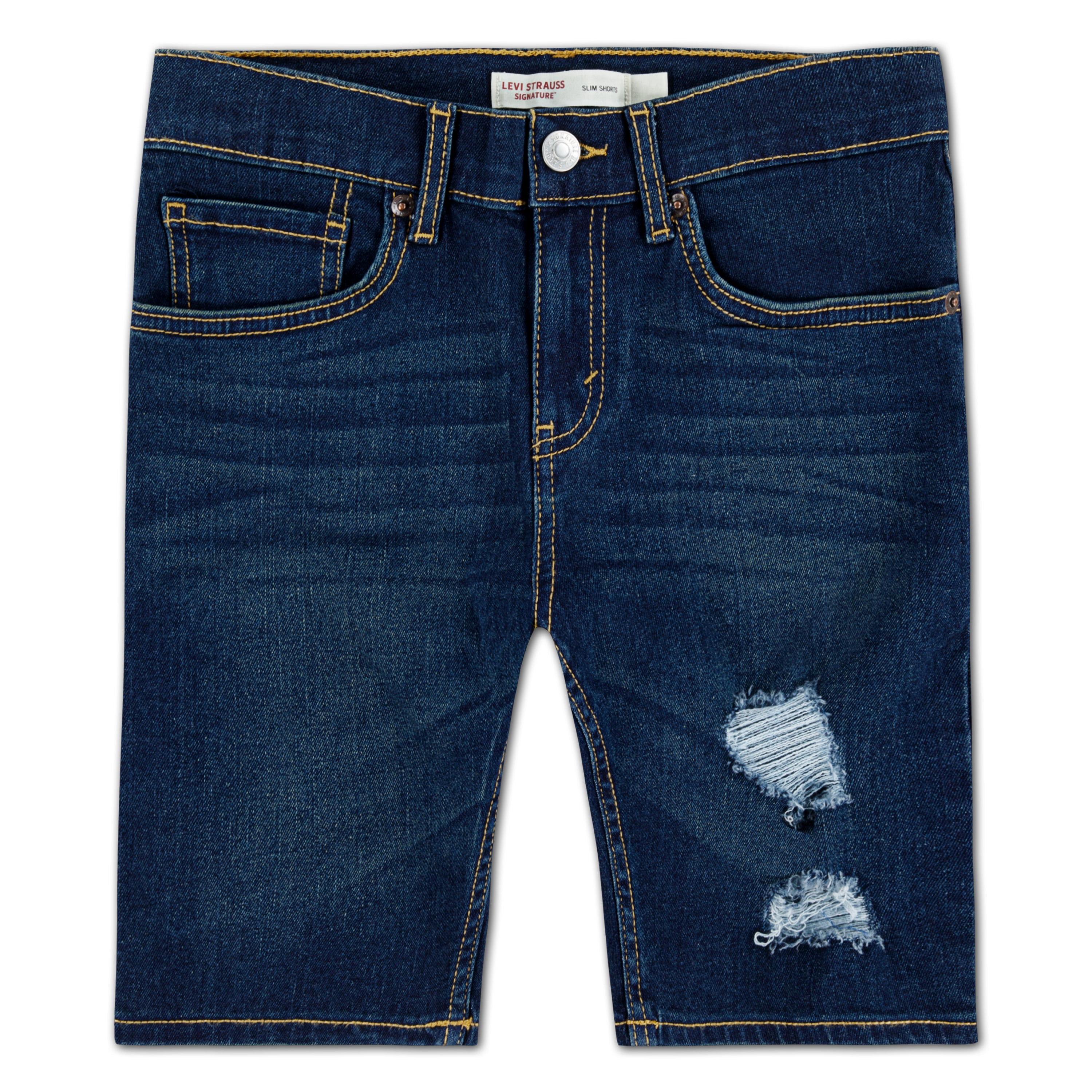 Levi Strauss Signature Boys Slim Fit Denim Shorts, Sizes 4-18