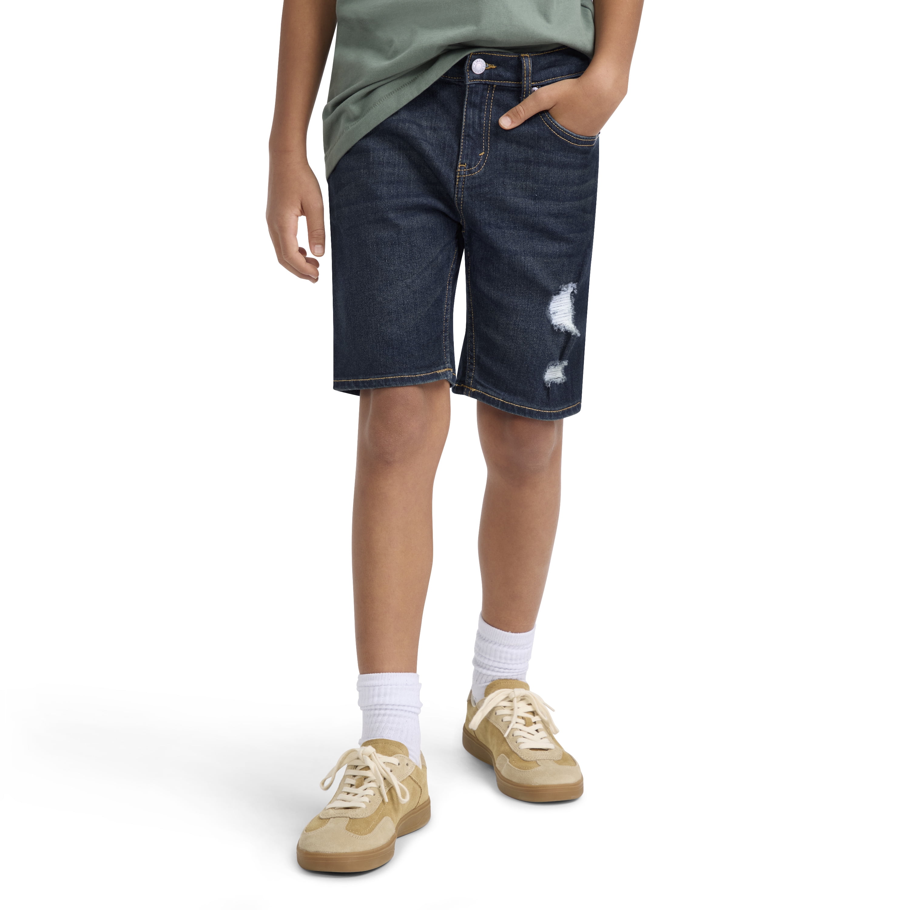 Levi Strauss Signature Boys Slim Fit Denim Shorts, Sizes 4-18