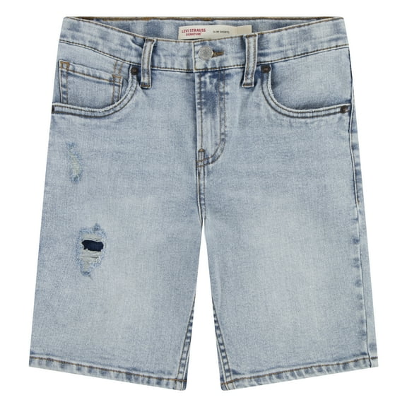 Levi Strauss Signature Boys Slim Fit Denim Shorts, Sizes 4-18