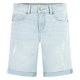 thumbnail image 1 of Levi Strauss Signature Girls 5-Pocket Denim Bermuda Shorts, Sizes 5-18, 1 of 4