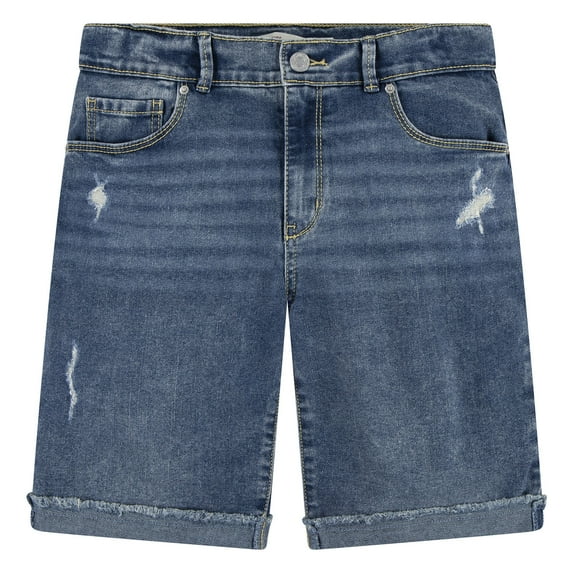 Levi Strauss Signature Girls Denim Bermuda Shorts, Sizes 5-18