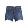 thumbnail image 1 of Signature by Levi Strauss & Co.™ Girls' High-Rise Cut-Off Shorts, Sizes 5-18, 1 of 4