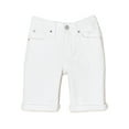 thumbnail image 1 of Signature by Levi Strauss & Co.™ Girls' High-Rise Cut-Off Shorts, Sizes 5-18, 1 of 4