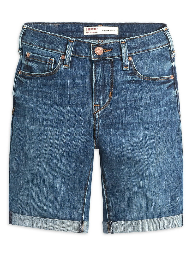 Signature by Levi Strauss & Co.™ Girls' Mid-Rise Denim Signature by Levi Strauss & Co.™ Girls' Mid-Rise Denim