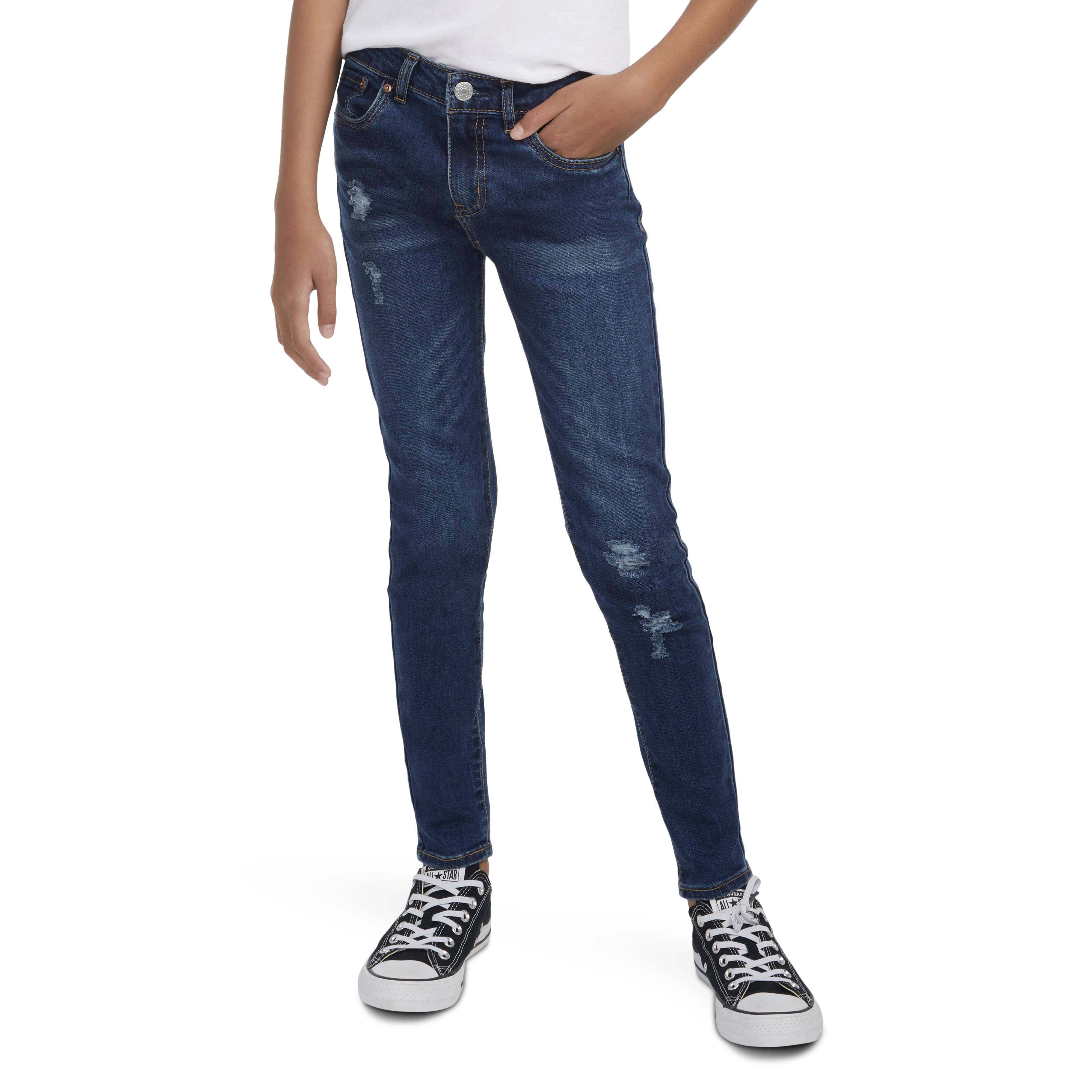 Levi Strauss Signature Girls High Rise Super Skinny Jeans, Sizes 5-18