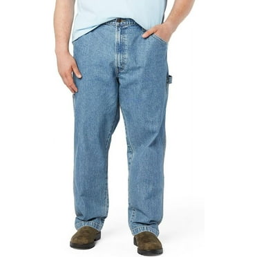 Signature by Levi Strauss & Co. Gold Label Men's Carpenter Jeans 33W x 30L Signature Light Indigo-waterless