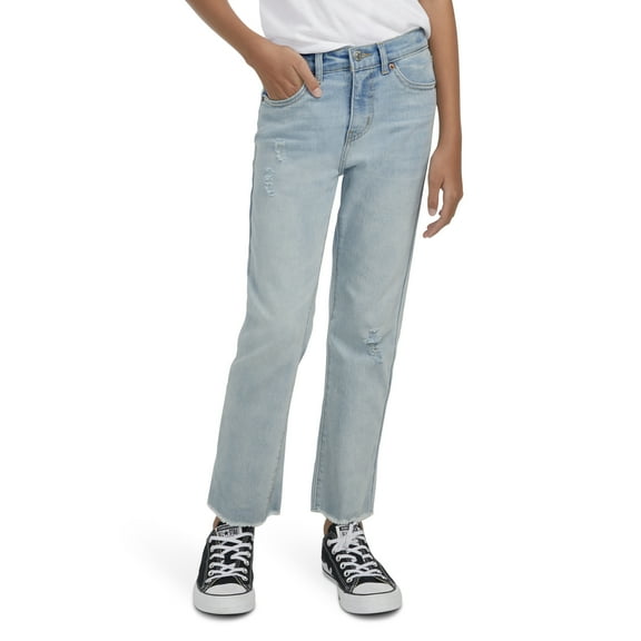 Levi Strauss Signature Girls Heritage Ankle Straight Jeans, Sizes 5-14