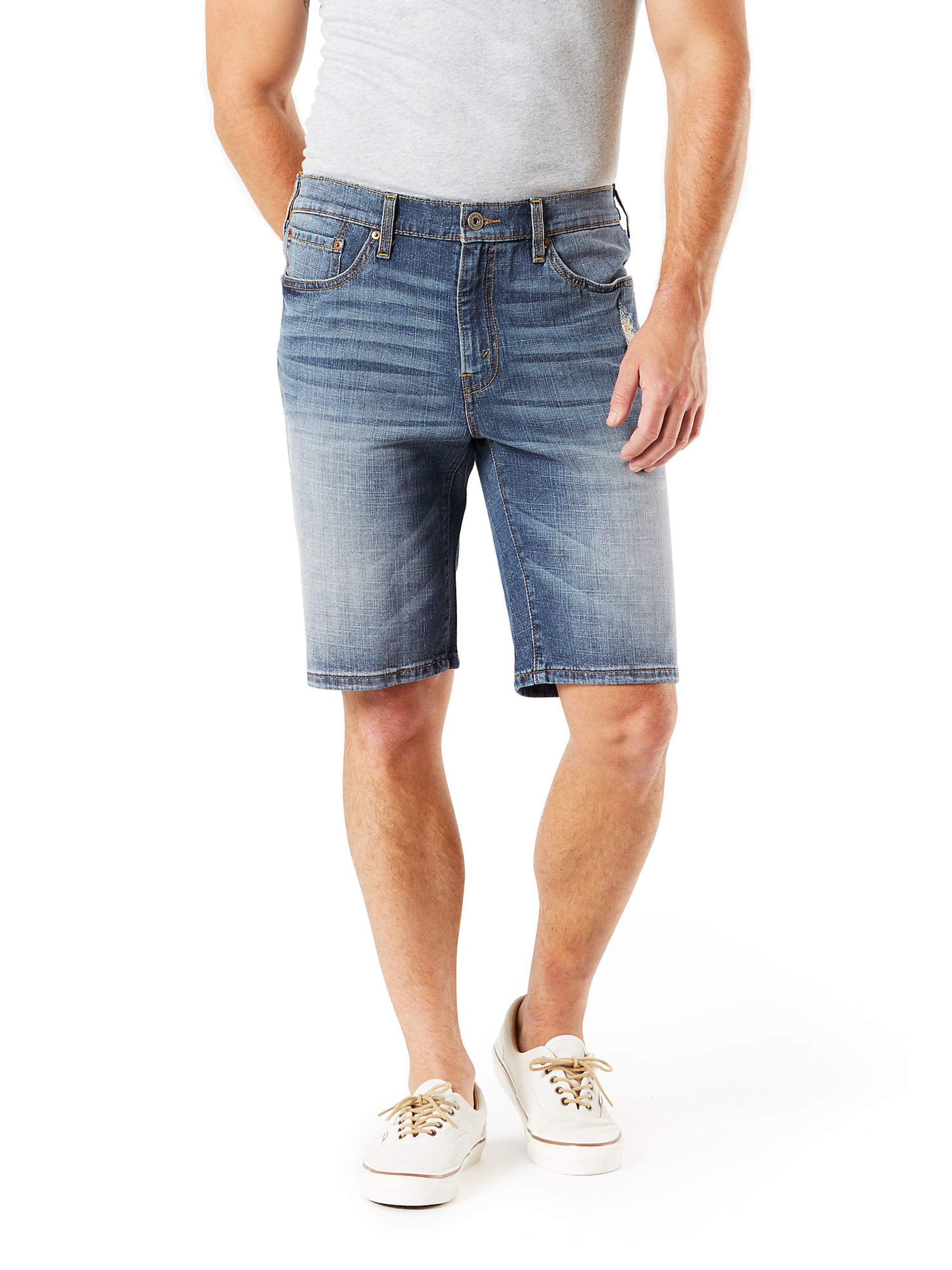 Signature by Levi Strauss Co Men s Athletic Fit Shorts Walmart