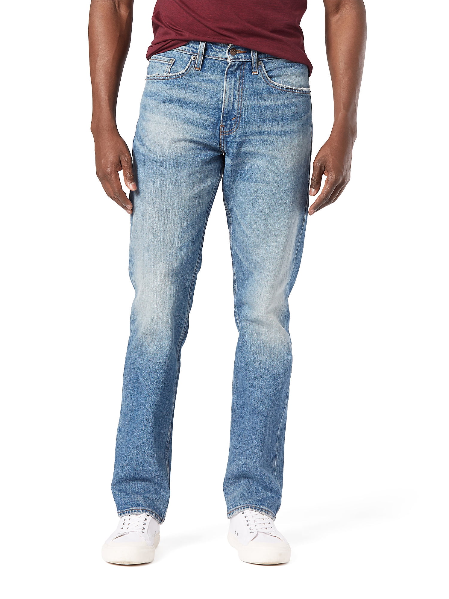 Signature Levi Strauss & Co. Men's Authentic Straight Fit Jeans - Walmart.com