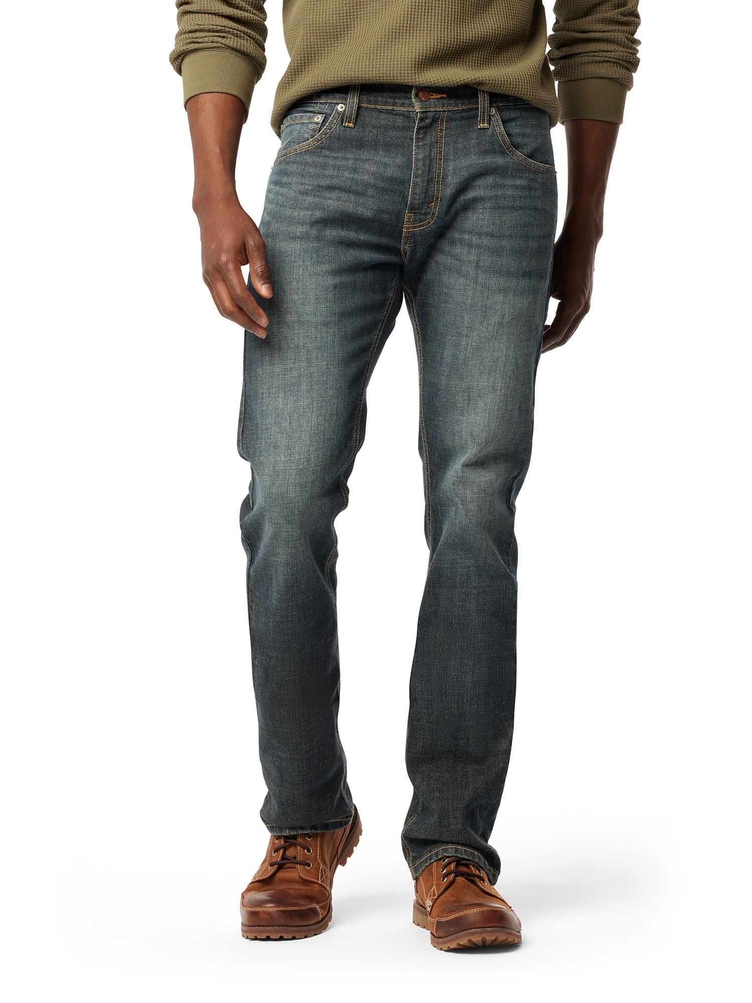 Levi Strauss Signature Men's and Big and Tall Bootcut Jeans