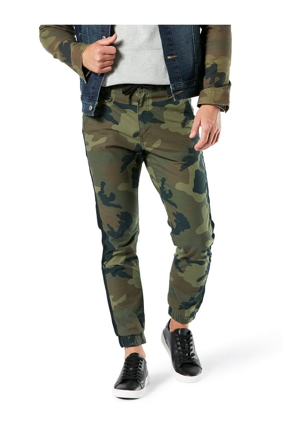Signature by Levi Strauss & Co. Men's Camo Stripe Jogger