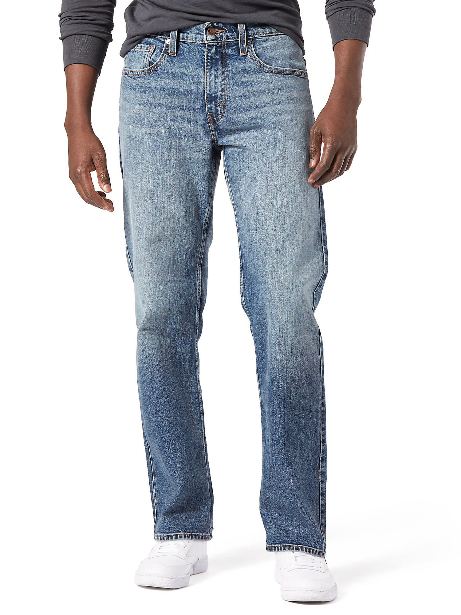Signature By Levi Strauss & Co. Men's Loose Fit Jeans - Walmart.com