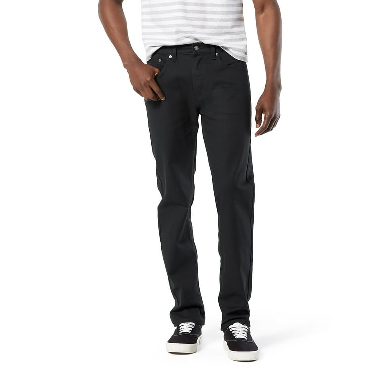 Men's LEVIS 501 Premium Black Stonewashed Jeans Regular 