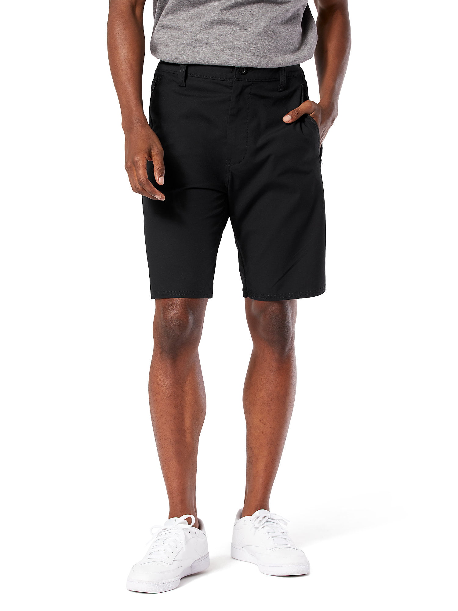 Signature by Levi Strauss & Co. Men's Tech Zip Shorts - Walmart.com