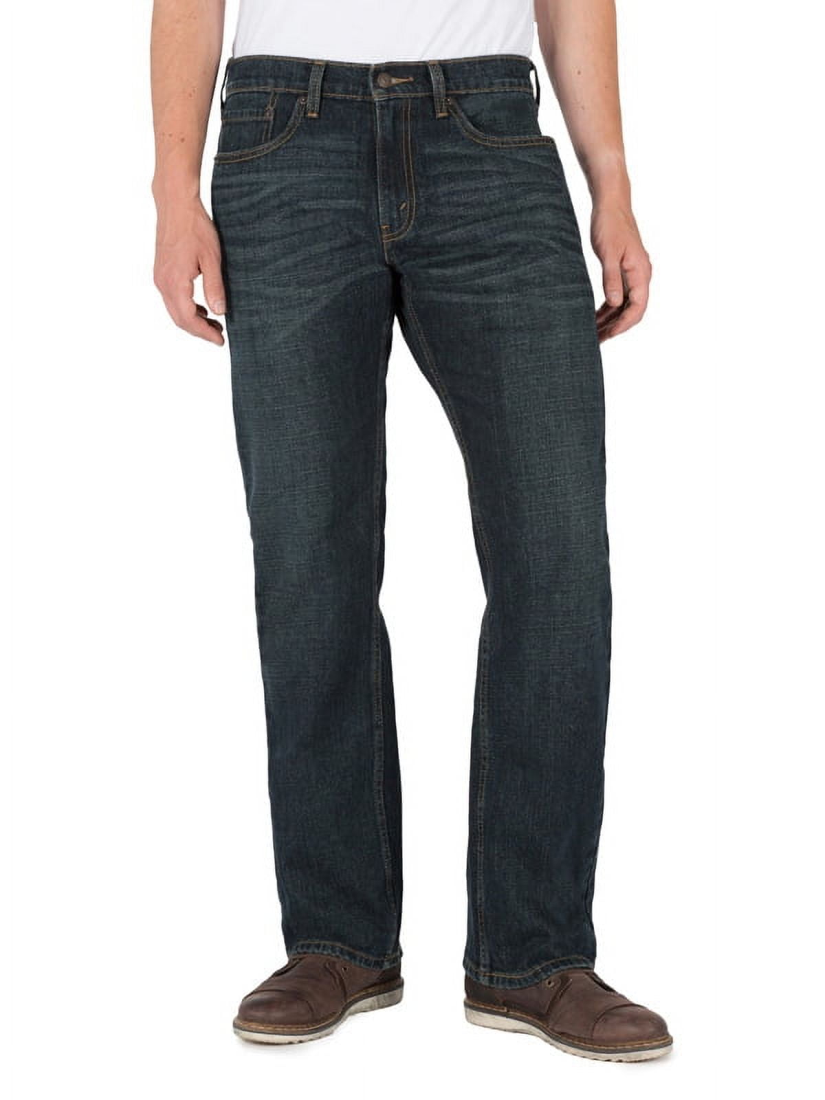 Signature by Levi Strauss & Co. Men's and Big Men's Relaxed Fit Jeans ...