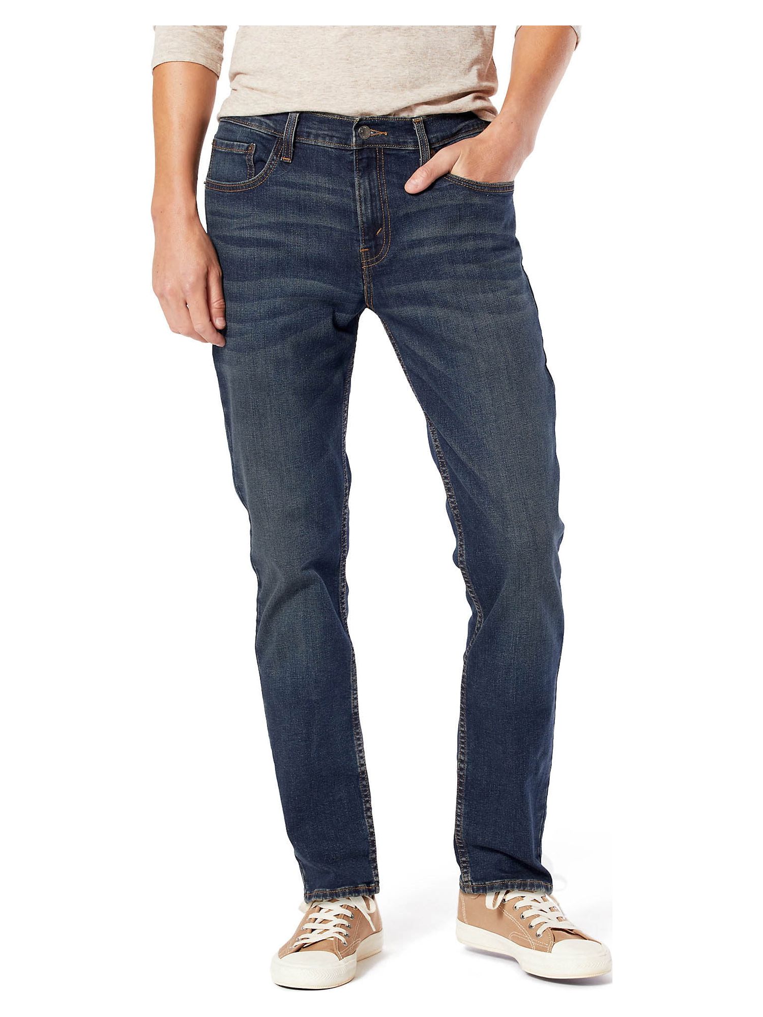 Signature by Levi Strauss & Co. Men's and Big Men's Slim Fit Jeans - image 1 of 5