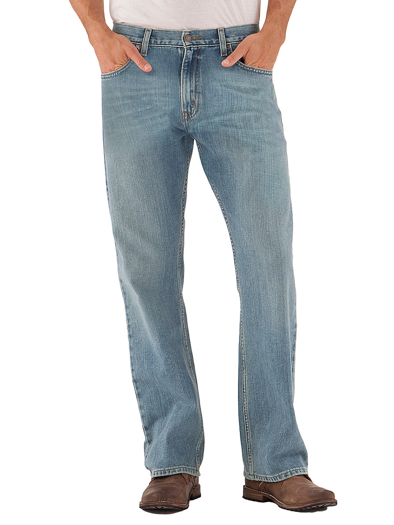Signature by Levi Strauss & Co. Men's and Big and Tall Bootcut Jeans - image 1 of 7