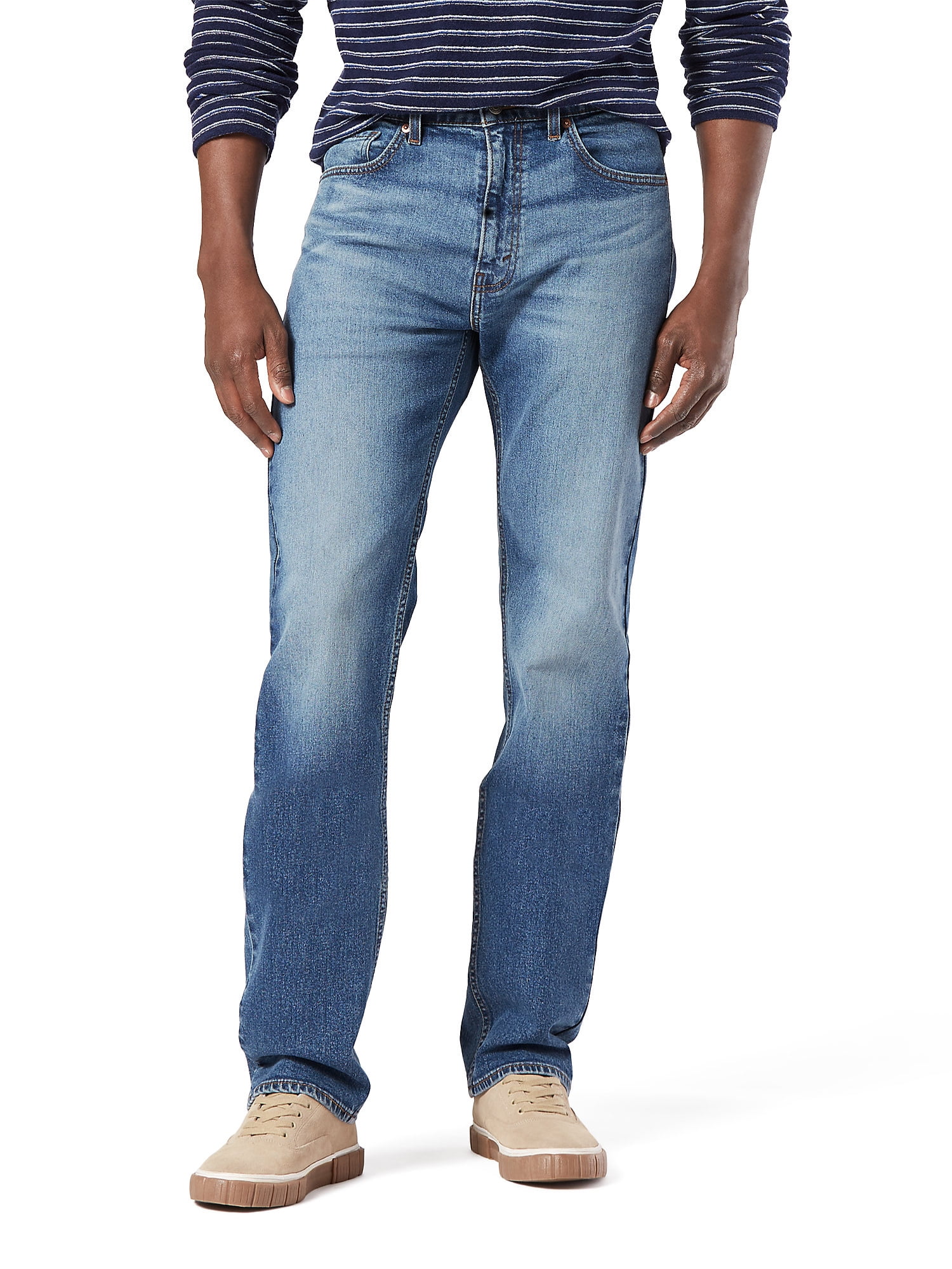 Levi Strauss Signature Men s and Big and Tall Bootcut Jeans Walmart