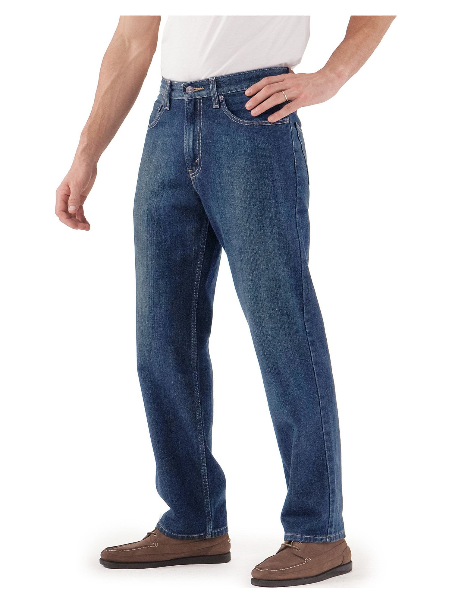Signature by Levi Strauss & Co. Men's and Big and Tall Relaxed Fit Jeans - image 1 of 8