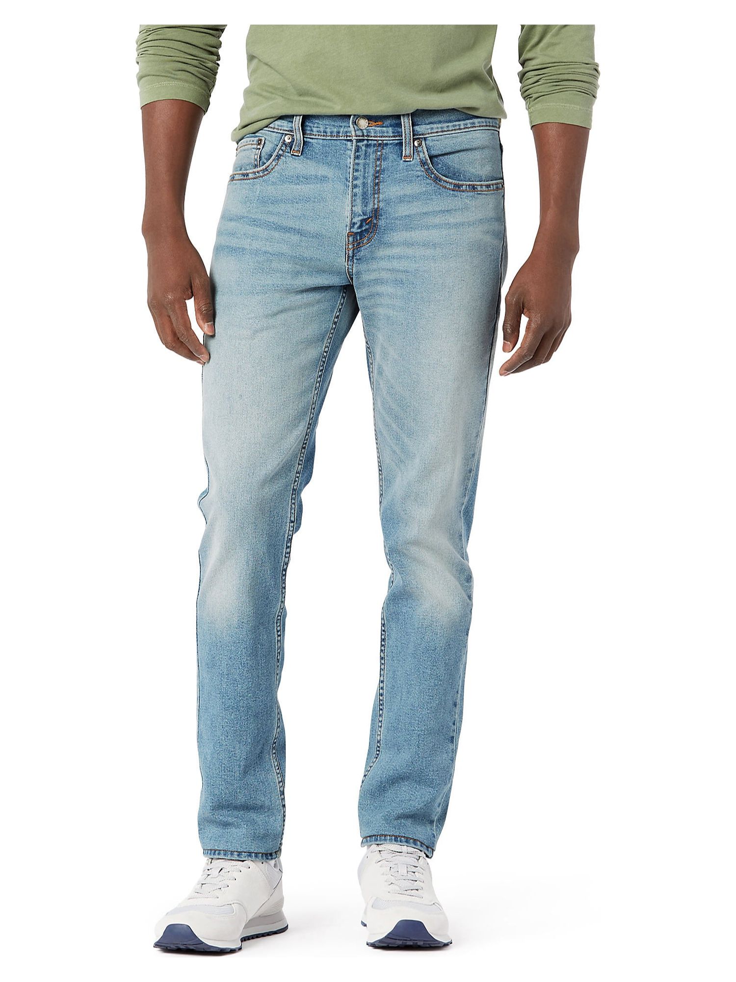 Signature by Levi Strauss & Co. Men’s and Big and Tall Slim Fit Jeans - image 1 of 5