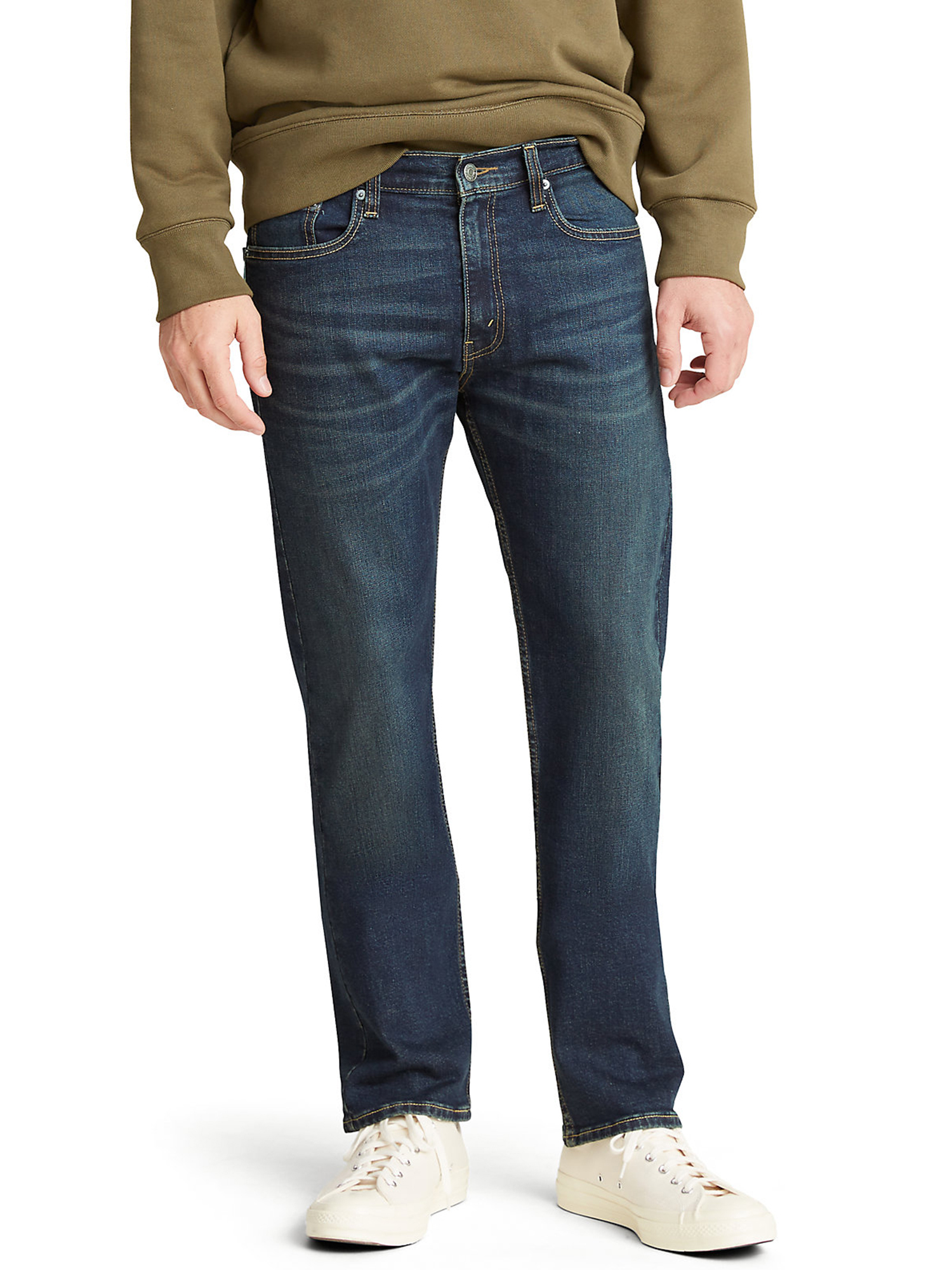Signature by Levi Strauss & Co. Men's and Big and Tall Straight Fit Jeans - image 1 of 7