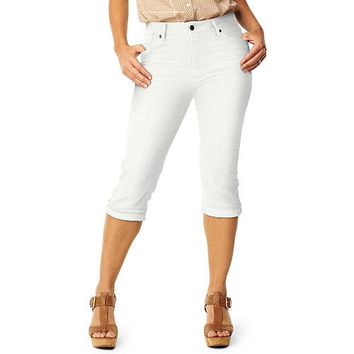 Signature by Levi Strauss & Co. - Totally Slimming Cali Capri Pants ...