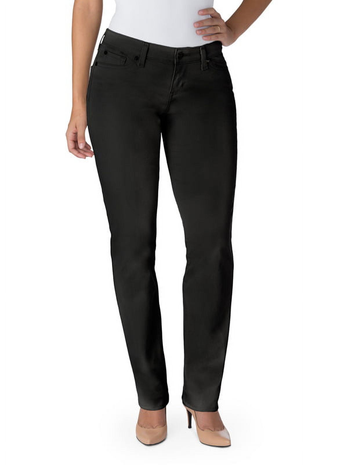 Signature by Levi Strauss & Co. Women's Curvy Straight Jeans