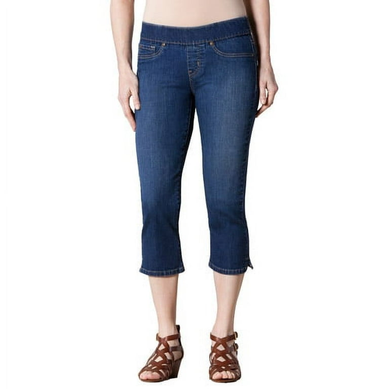 Signature by Levi Strauss & Co. Women's Elle Pull-On Capri Jeans 