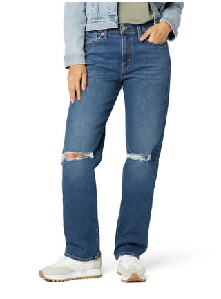Signature by Levi Strauss Co. Womens Straight Leg Jeans in