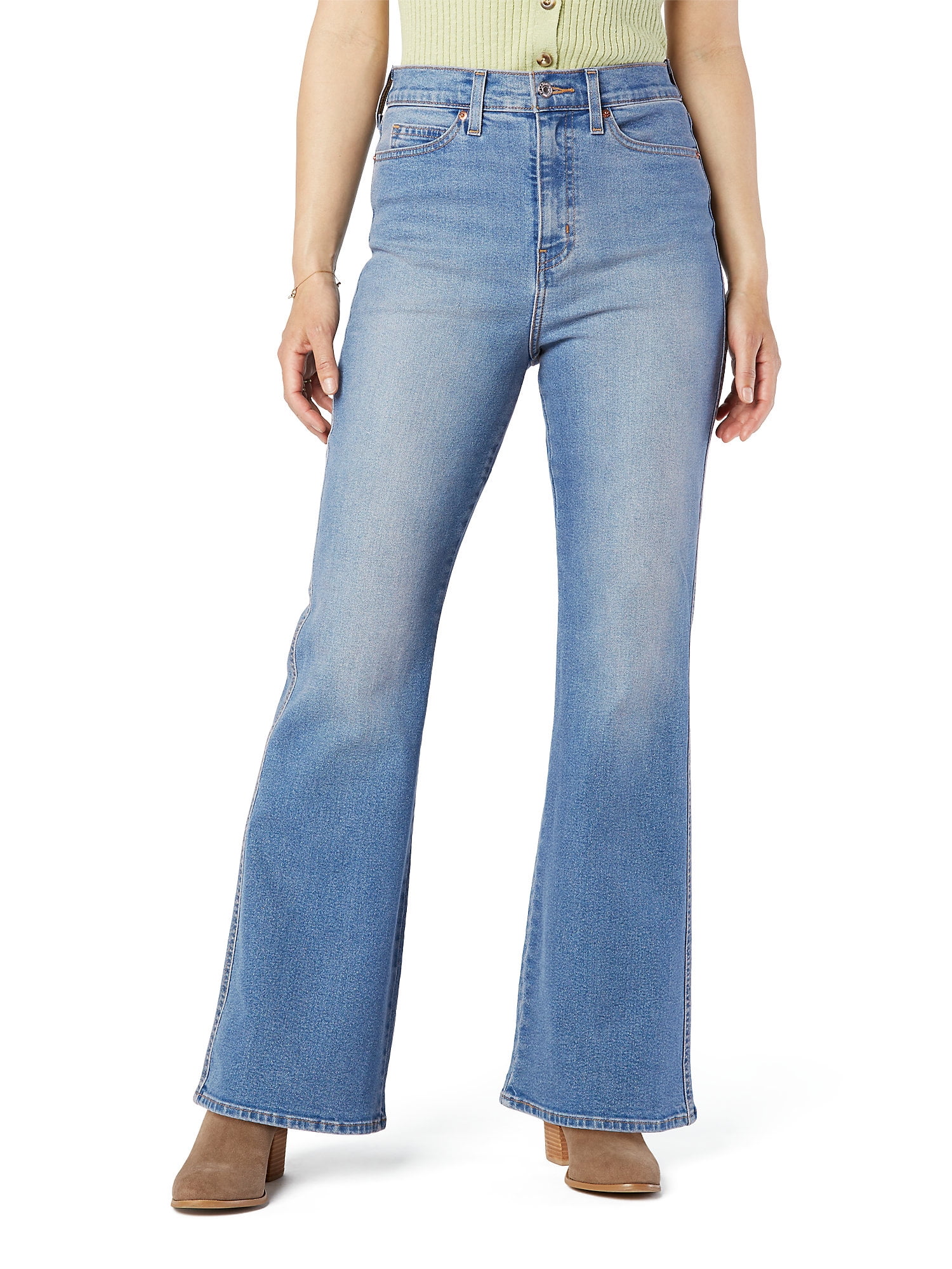 High Rise Flare Jeans