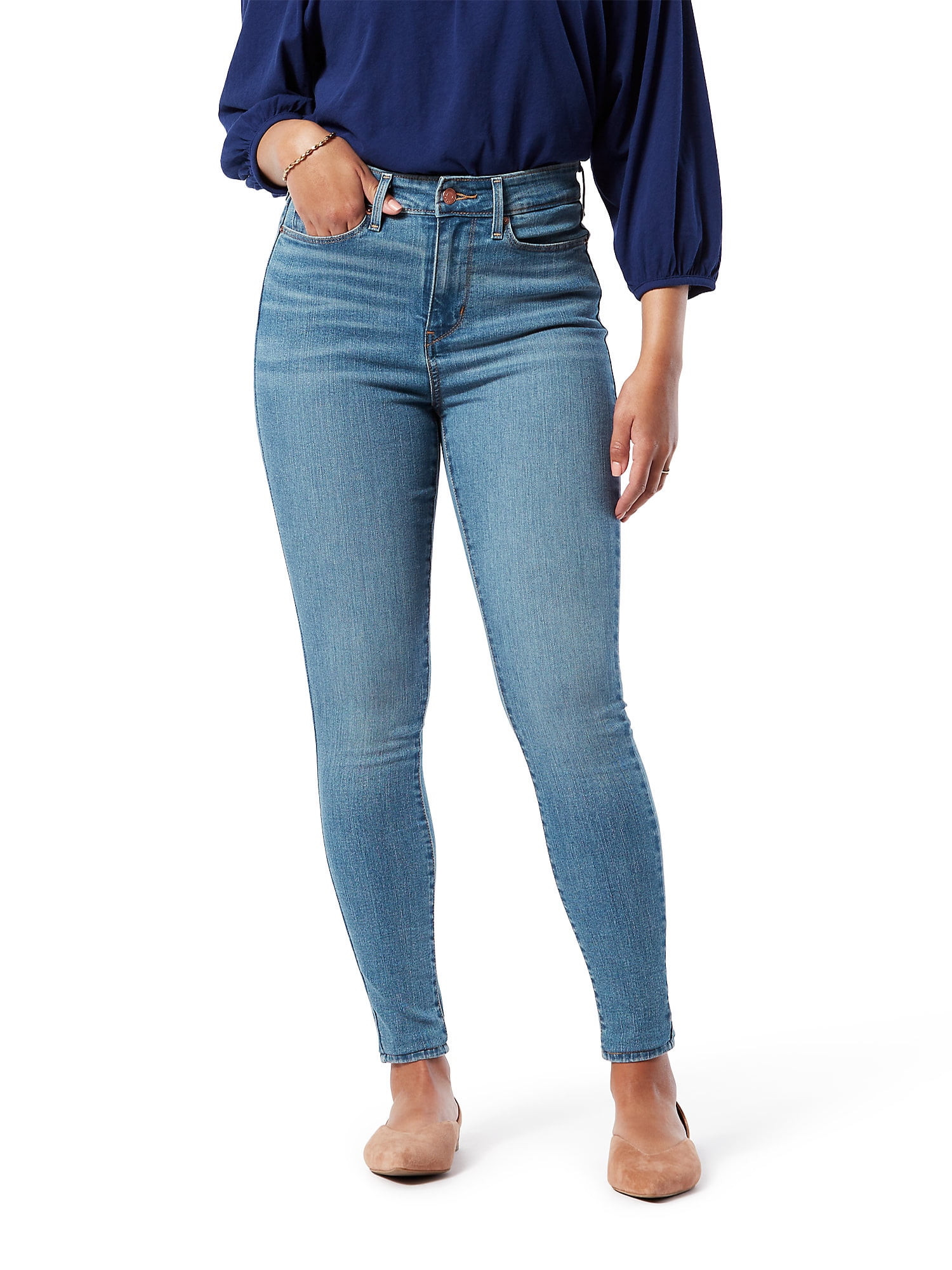 High waist skinny jeans levis sale