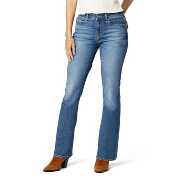 Signature by Levi Strauss & Co. Women's Mid-Rise Bootcut Jeans