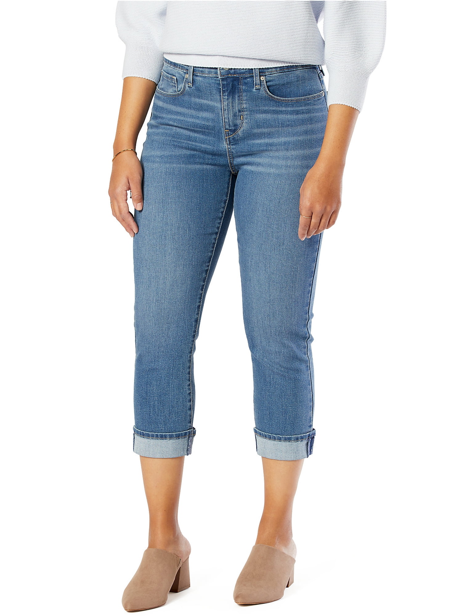 Levis jean capri or cropped pantladies size 14classic quality jeans