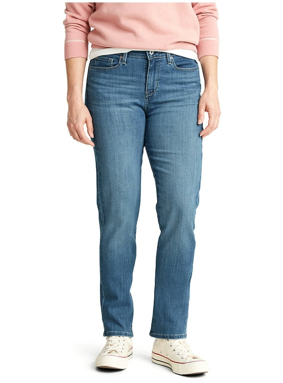 Signature by Levi Strauss & Co. Women's Mid-Rise Modern Slim Jeans
