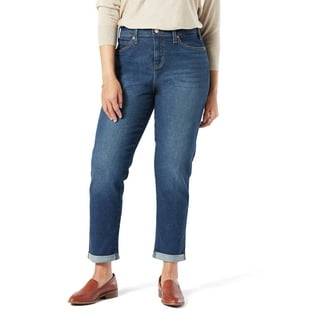 Scoop Women's Slouchy Boyfriend High Rise Jeans, Sizes 0-18 - Walmart.com
