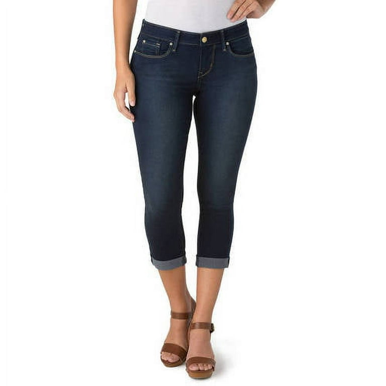Walmart capri best sale jeans