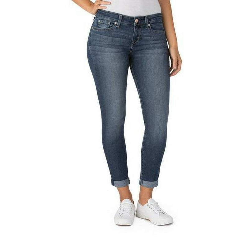 Signature by Levi Strauss & Co. Women's Modern Simply Stretch Capri Jeans 