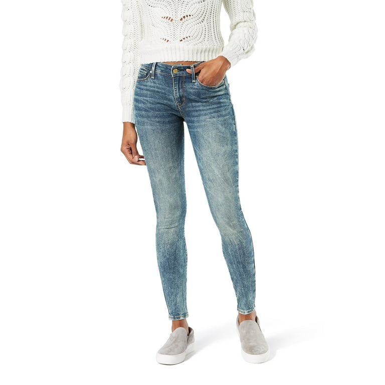 Signature by Levi Strauss Co. Women s Modern Skinny Heritage Jean Walmart