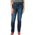 thumbnail image 1 of Signature by Levi Strauss & Co Women's Modern Straight Jeans, Angel Island, 4 Short, 1 of 4