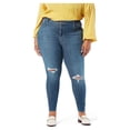 thumbnail image 1 of Signature by Levi Strauss & Co. Women's Plus Simply Stretch Shaping High Rise Super Skinny Jeans, 1 of 4