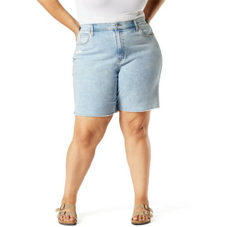 Signature by Levi Strauss & Co. Women's Plus Bermuda Shorts - Walmart.com