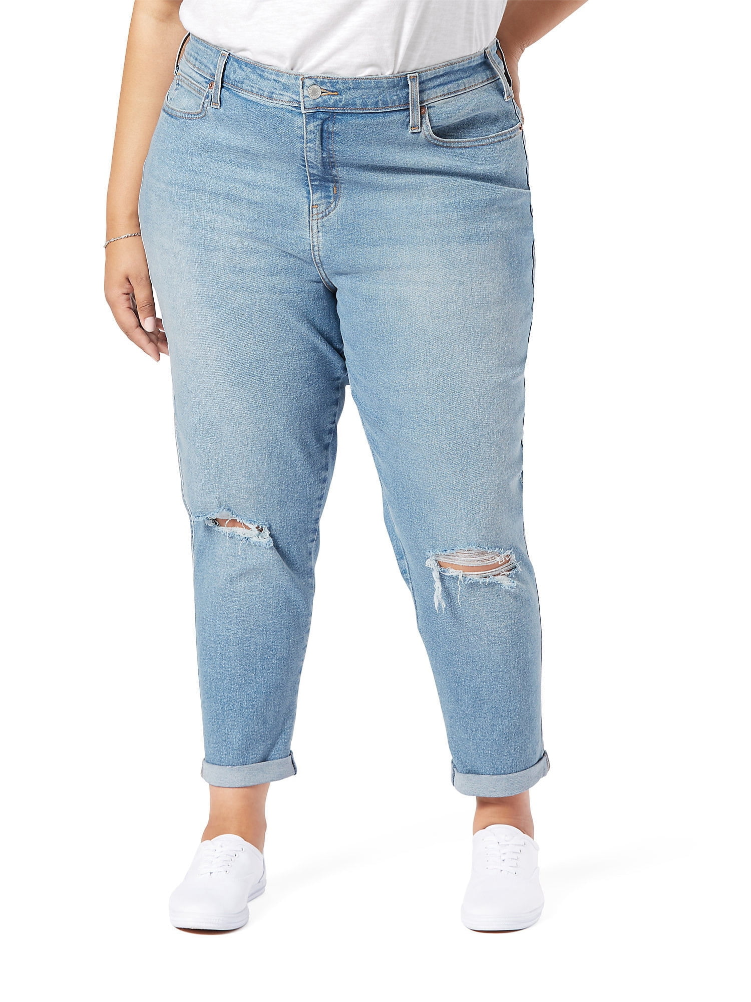 Signature by Levi Strauss & Co. Women's Plus Size Heritage Mid Rise ...