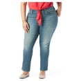 thumbnail image 1 of Signature by Levi Strauss & Co. Women's Plus Size Mid Rise Modern Straight Jeans, 1 of 4